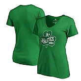 Women Oakland Athletics Fanatics Branded Kelly Green Plus Sizes St. Patrick's Day Paddy's Pride T-Shirt